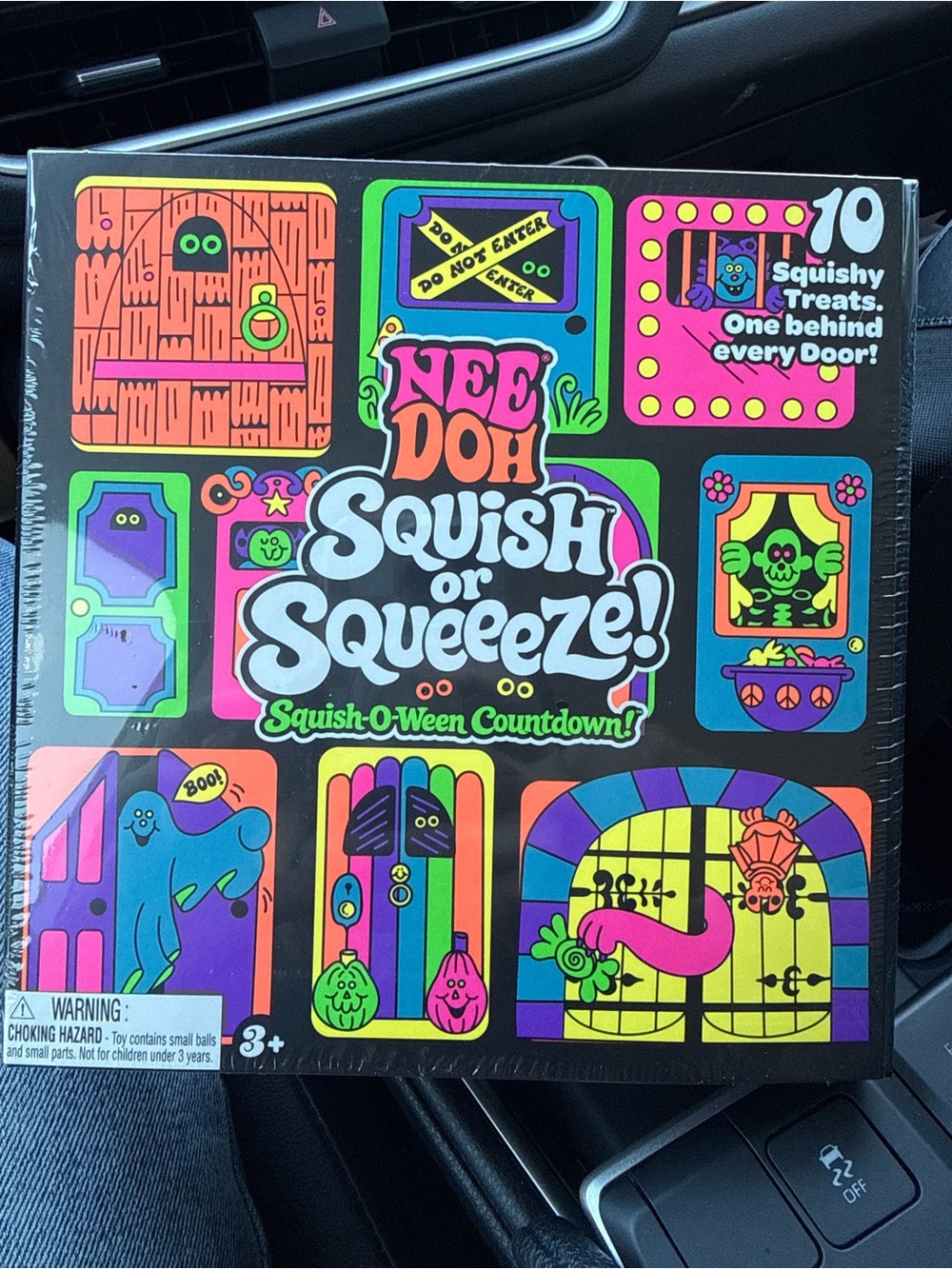 Needoh Squish or Squeeze Halloween Count Down